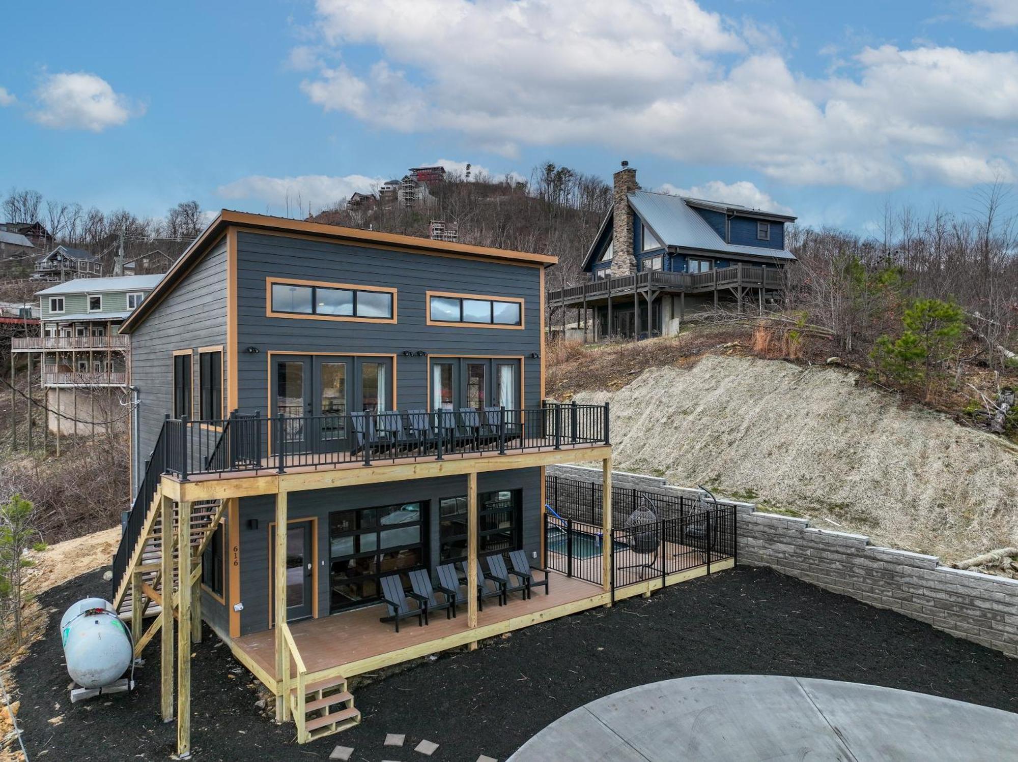 Mountain Mermaid Villa Gatlinburg Bagian luar foto