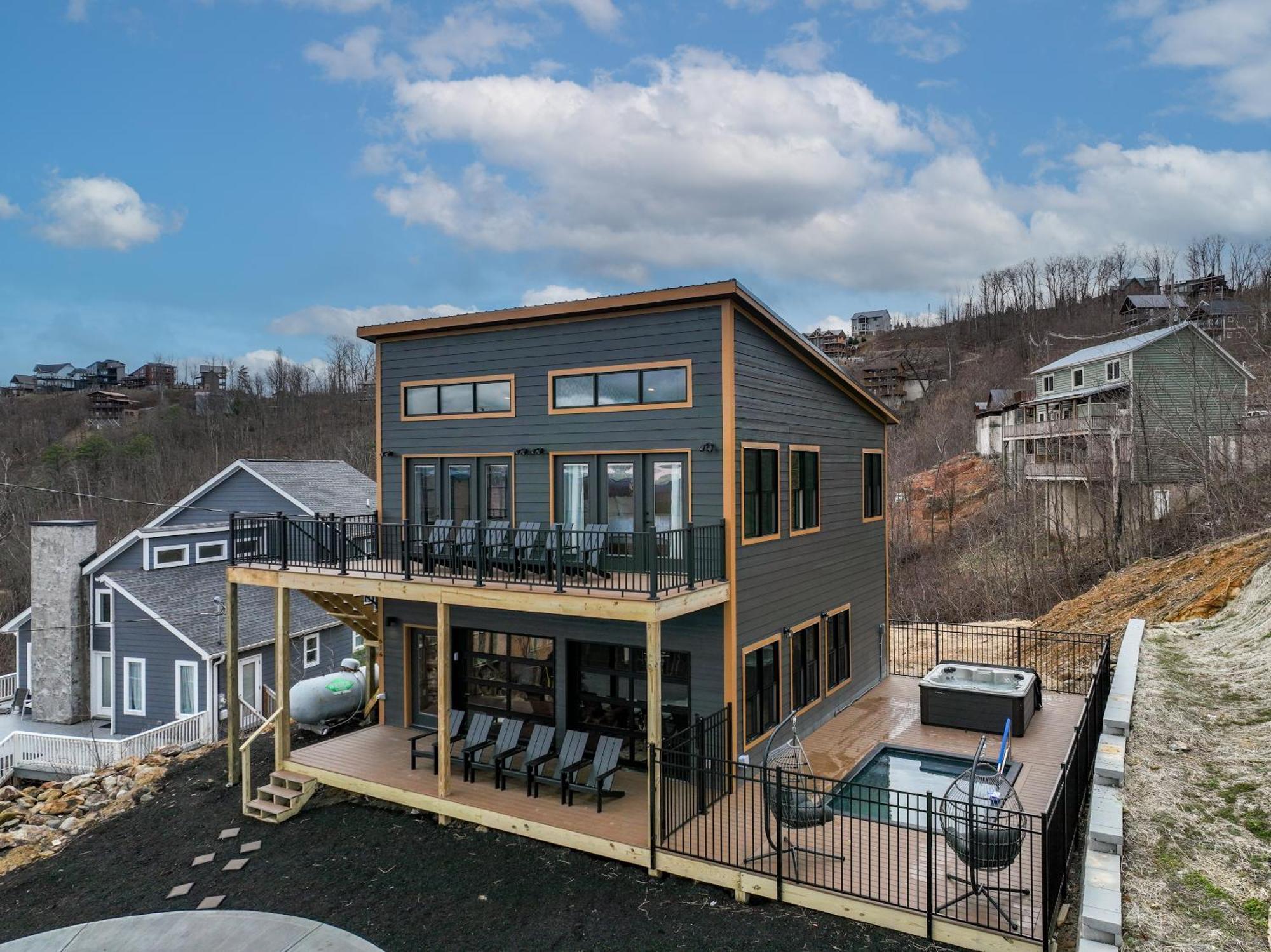 Mountain Mermaid Villa Gatlinburg Bagian luar foto