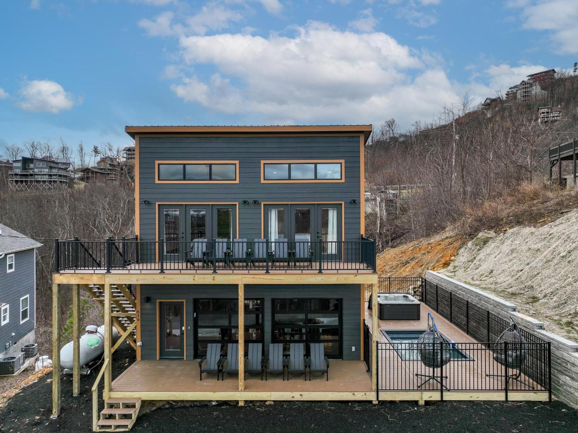 Mountain Mermaid Villa Gatlinburg Bagian luar foto
