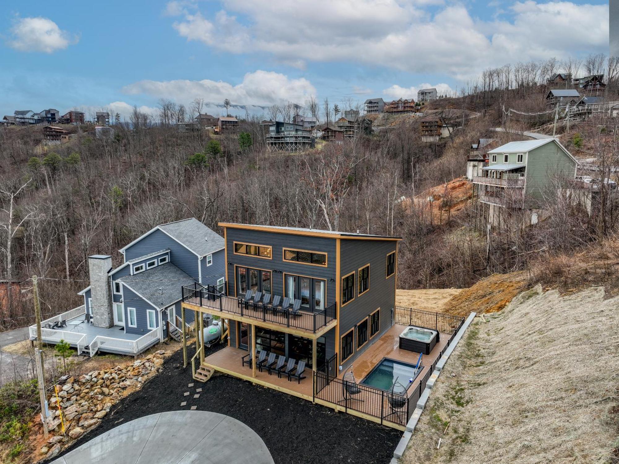 Mountain Mermaid Villa Gatlinburg Bagian luar foto